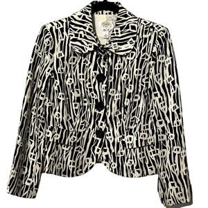 Talbots NWT Pure Silk Women Size 8 Petite Business Suit Coat Blazer Career Wear